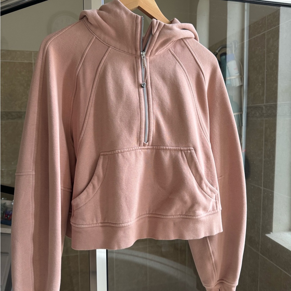 lululemon athletica Dusty Rose Half-Zip Hoodie